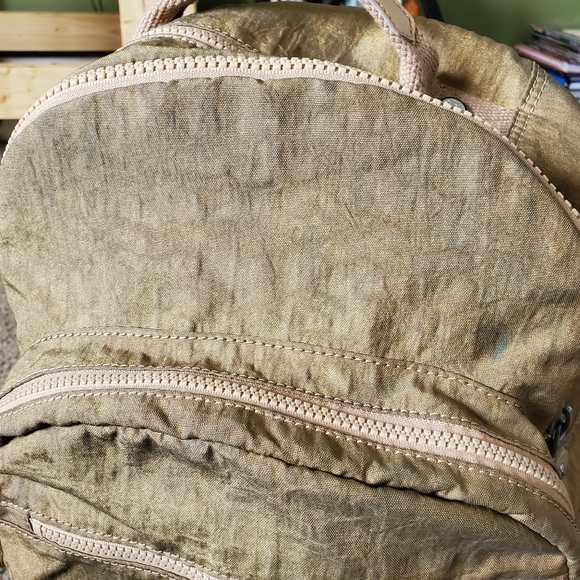 Kipling Tan Colored Bookbag - Picture 2 of 7